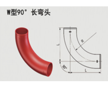 W型90°長彎頭